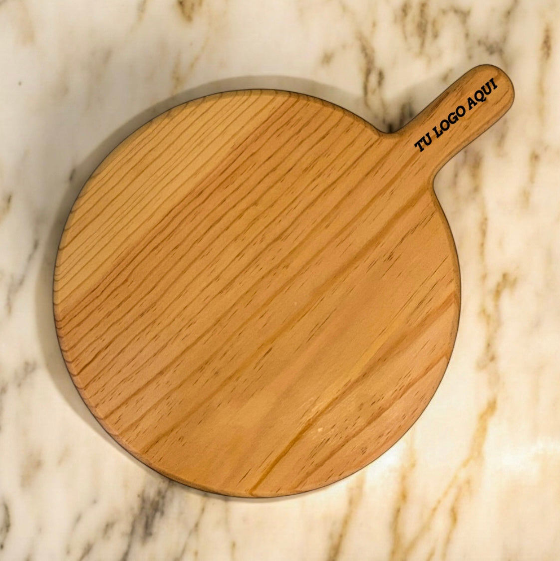 Tabla para pizza con mango 30 cm